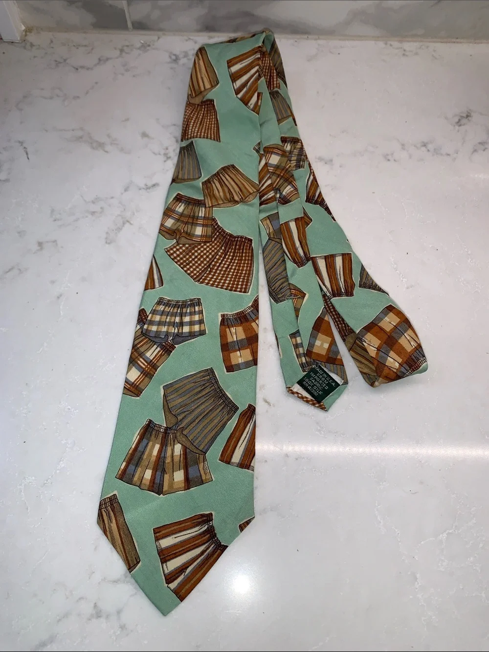 Vtg Polo Ralph Lauren Boxer Underwear Silk Tie​